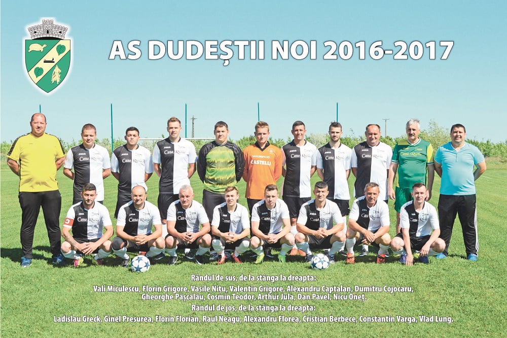 Read more about the article DEBUT CU VICTORIE ÎN EDIȚIA 2017-2018 A CAMPIONATULUI JUDEȚEAN DE FOTBAL TIMIȘ: AS DUDEŞTII NOI – SACOŞU TURCESC 4-1 (2-0)