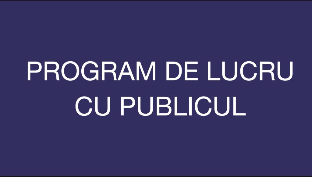 Read more about the article Programul PRIMĂRIEI COMUNEI DUDEȘTII NOI în perioada sărbătorilor de iarnă (2024-2025)